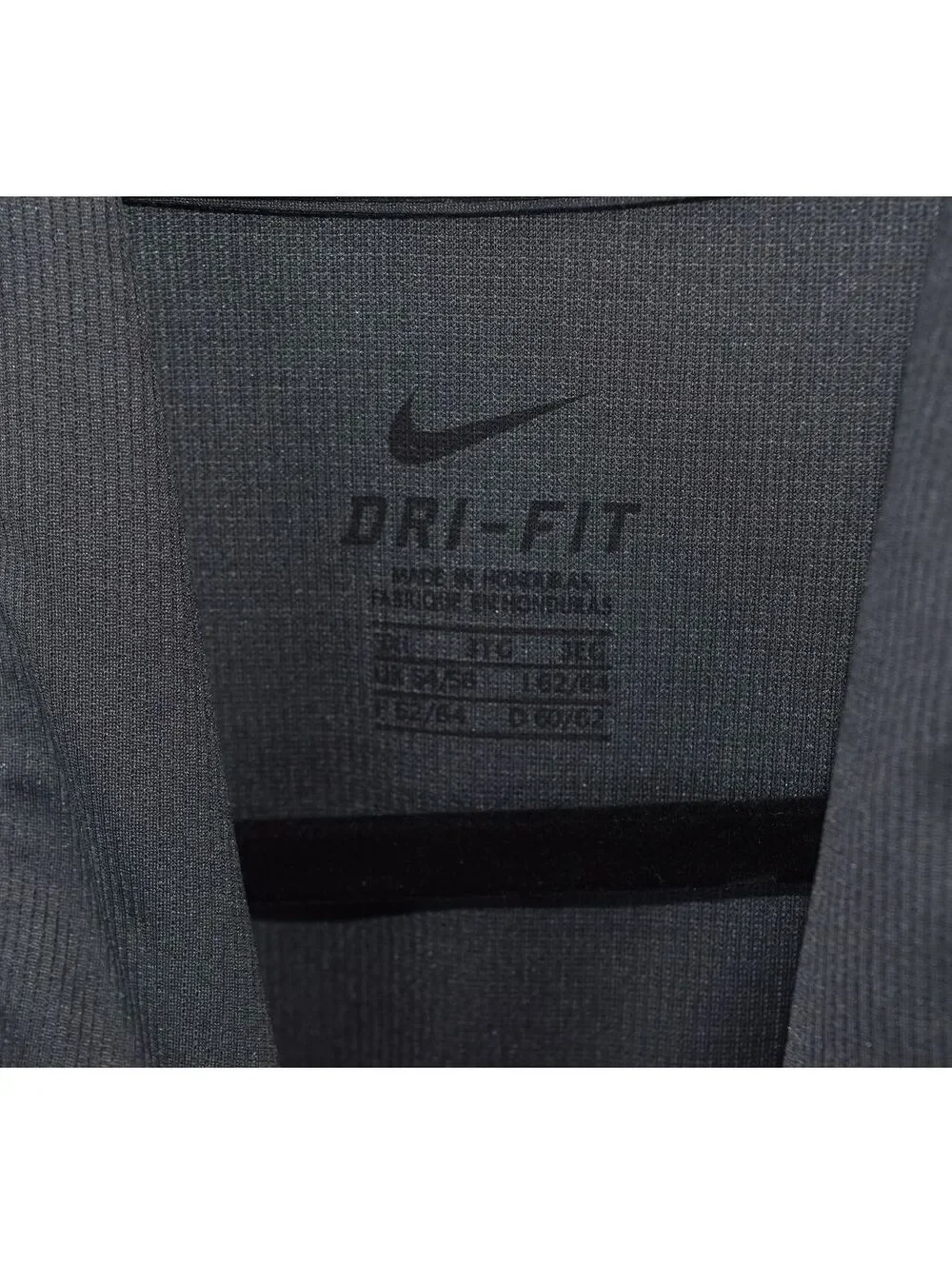 Nike Dri-Fit Polo Shirt 3XL Gray Purple Team Logo Golf Athletic Short Sleeve